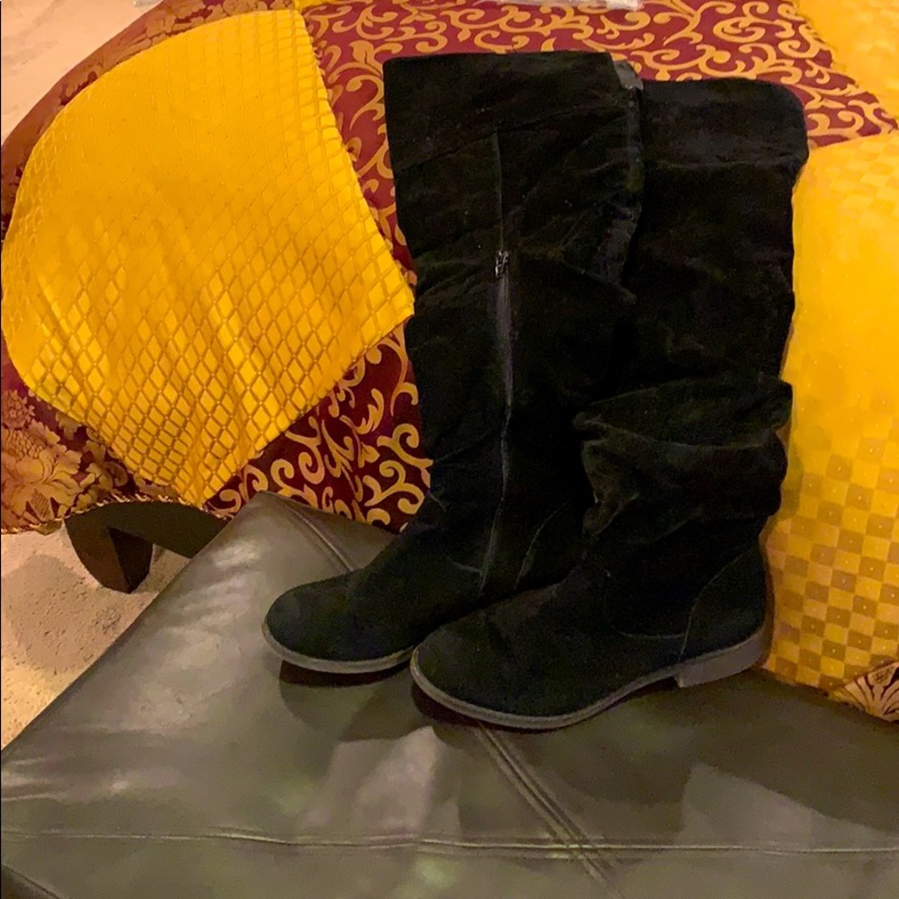 Black Over the Knee Boots